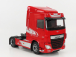 Premium classixxs DAF Xf Space Cab Tractor Truck 2-assi 2018 1:18 červená biela