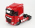 Premium classixxs DAF Xf Space Cab Tractor Truck 2-assi 2018 1:18 červená biela