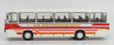 Premium classixxs Ikarus 256 Bus Veb Kraftverkehr Zittau 1988 1:43 Biela červená oranžová