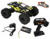 RC auto Crawler 4WD RTR, žltočierna