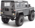 RC auto Land Rover Defender 90 1:10, sivá