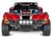 RC auto Traxxas Slash 4WD 1:10 RTR s LED osvetlením, červená