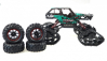 RC crawler CLIMBER s pásmi aj pneu, zelená