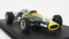 Repliky Lotus F1 49 N 6 Pole Position a 2. miesto v USA 1967 Graham Hill 1:18 Zelená žltá