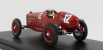 Rio-models Alfa romeo F1 P3 Tipo B N 12 Nurburgring 1935 T.nuvolari 1:43 Červená