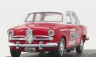 Rio-models Alfa romeo Giulietta Servizio Marmitte Abarth 1957 1:43 červená biela