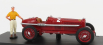 Rio-models Alfa romeo P3 Tipo B N 2 Víťaz Coppa Citta Di Bergamo 1935 Tazio Nuvolari 1:43 Červená