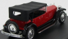 Rio-models Bugatti Type 41 Royale Torpedo Cabriolet Uzavretý 1927 1:43 Červená čierna