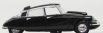 Rio-models Citroen Ds19 - 6 valcov - 6 valcov - 1960 1:43 Black