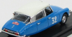 Rio-models Citroen Ds21 N 32 Winner Rally Montecarlo (dames) 1966 Poinetet - Fougeray 1:43 Bluette White