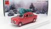 Rio-models Fiat 1100/103 1954 - Vianočná edícia 2020 - Con Babbo Natale - S figúrkou Santa Clausa 1:43 červená