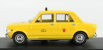 Rio-models Fiat 128 4-dverový Taxi Roma 1971 1:43 Žltá