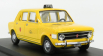 Rio-models Fiat 128 4-dverový Taxi Roma 1971 1:43 Žltá