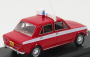 Rio-models Fiat 128 4 Porte Holandskí hasiči - Hasičské auto - Vigili Del Fuoco 1:43 Červená