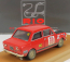 Rio-models Fiat 128 Rally N 88 Rally Isola D' Elba 1972 P.santacroce - L.versi 1:43 Červená čierna