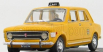 Rio-models Fiat 128 Taxi Milano 1971 - 4 Porte - 4 Dvere 1:43 Žltá