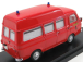 Rio-models Fiat 238 Minibus Tetto Alto 1965 Ambulanza Vigili Del Fuoco Pista Fiorano 1970 1:43 Červená