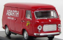 Rio-models Fiat 238 Van Abarth Servizio Corse 1970 1:43 Červená