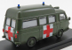 Rio-models Fiat 238 Van Tetto Alto Ambulanza Esercito Italiano 1970 1:43 Vojenská zelená