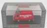 Rio-models Fiat 238 Van Tetto Alto Con Portapacchi Assistenza Corse Lancia 1973 - Vysoká strecha s nosičom 1:43 Červená