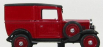 Rio-models Fiat 508 Balilla Van 1935 1:43 Červená čierna