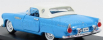 Rio-models Ford usa Thunderbird Spider Soft-top 1956 1:43 Light Blue White