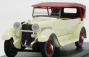 Rio-models Mercedes Benz 11-40 Cabriolet Uzavretý 1924 1:43 Biela červená