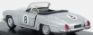 Rio-models Mercedes benz 190sl Spider N 8 Winner Macau Gp 1956 D.steane 1:43 Strieborný