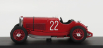 Rio-models Mercedes benz F1 Ssk 7.1l S6 Supercharged Spider N 22 Monza Gp 1931 B.ivanoski - H.stoffel 1:43 Červená