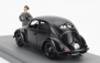 Rio-models Volkswagen Beetle Kafer Kdf Wagen s figúrkou 1941 1:43 čierna