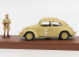 Rio-models Volkswagen Beetle Maggiolino Africa Korps 1941 - S Rommelovou figúrkou 1:43 Vojenský Písek