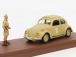 Rio-models Volkswagen Beetle Maggiolino Africa Korps 1941 - S Rommelovou figúrkou 1:43 Vojenský Písek