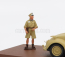 Rio-models Volkswagen Beetle Maggiolino Africa Korps 1941 - S Rommelovou figúrkou 1:43 Vojenský Písek