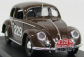 Rio-models Volkswagen Beetle N 229 Rally Montecarlo 1952 Nathan - Schellhaas 1:43 Brown