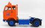 Road-kings Volvo F88 ťahač Transporty Deutrans 1965 1:18 oranžová modrá