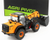 Ros-model Dieci T90 Plus Agri Pivot Ruspa Gommata 2010 - traktorový škrabák 1:32 Yellow Black