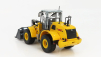 Ros-model New holland W190b Ruspa Gommata - traktor škrabák 1:50 žltý