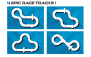 SCALEXTRIC C1412P - Scalextric Ginetta Racers Set (1:32)