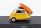 Schuco BMW Isetta 1955 1:43 žltá biela