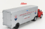 Schuco GMC Truck Team John Edgar Enterprises Inc. Maserati Car Transporter 1:43 Červená strieborná