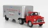 Schuco GMC Truck Team John Edgar Enterprises Inc. Maserati Car Transporter 1:43 Červená strieborná