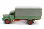 Schuco Mercedes Benz L3500 Truck Telonato 1950 1:18 modrá sivá