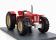 Schuco Schlueter Super 1500 Tv Tractor 1959 1:32 Červená sivá