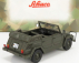 Schuco Volkswagen 181 Cabriolet otvorený 1979 1:35 Vojenská zelená