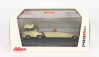 Schuco Volkswagen T1b Continental Motors Porsche Car Transporter 1962 1:64 krémovo šedá strieborná