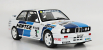 Solido BMW radu 3 (e30) Gr.a N 3 Rally Deutchland 1990 1:18 Biela 2 tóny Modrá