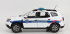 Solido Dacia Duster Mkii Police Municipale 2019 1:18 biela svetlomodrá