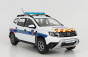 Solido Dacia Duster Mkii Police Municipale 2019 1:18 biela svetlomodrá