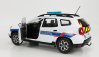 Solido Dacia Duster Mkii Police Municipale 2019 1:18 biela svetlomodrá