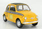 Solido Fiat 500 Taxi Nyc New York City 1965 1:18 Žltá